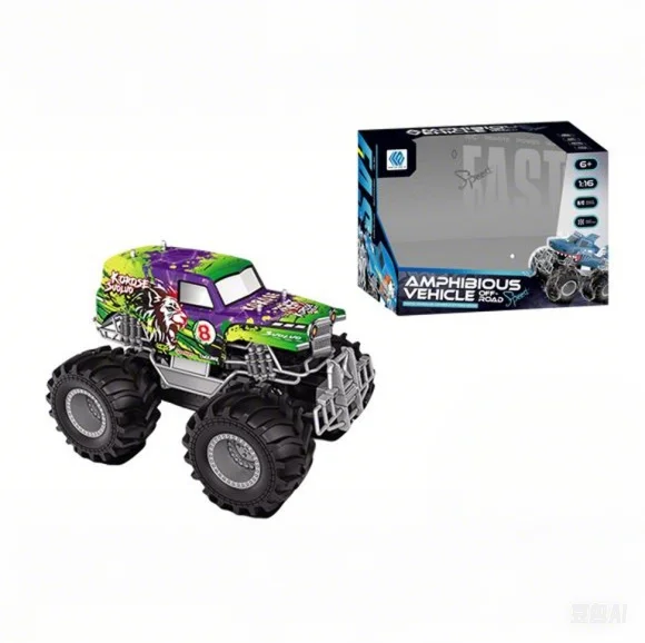 1:16 волдырь Bigfoot амфибия с дистанционным управлением автомобиля (включая аккумулятор)