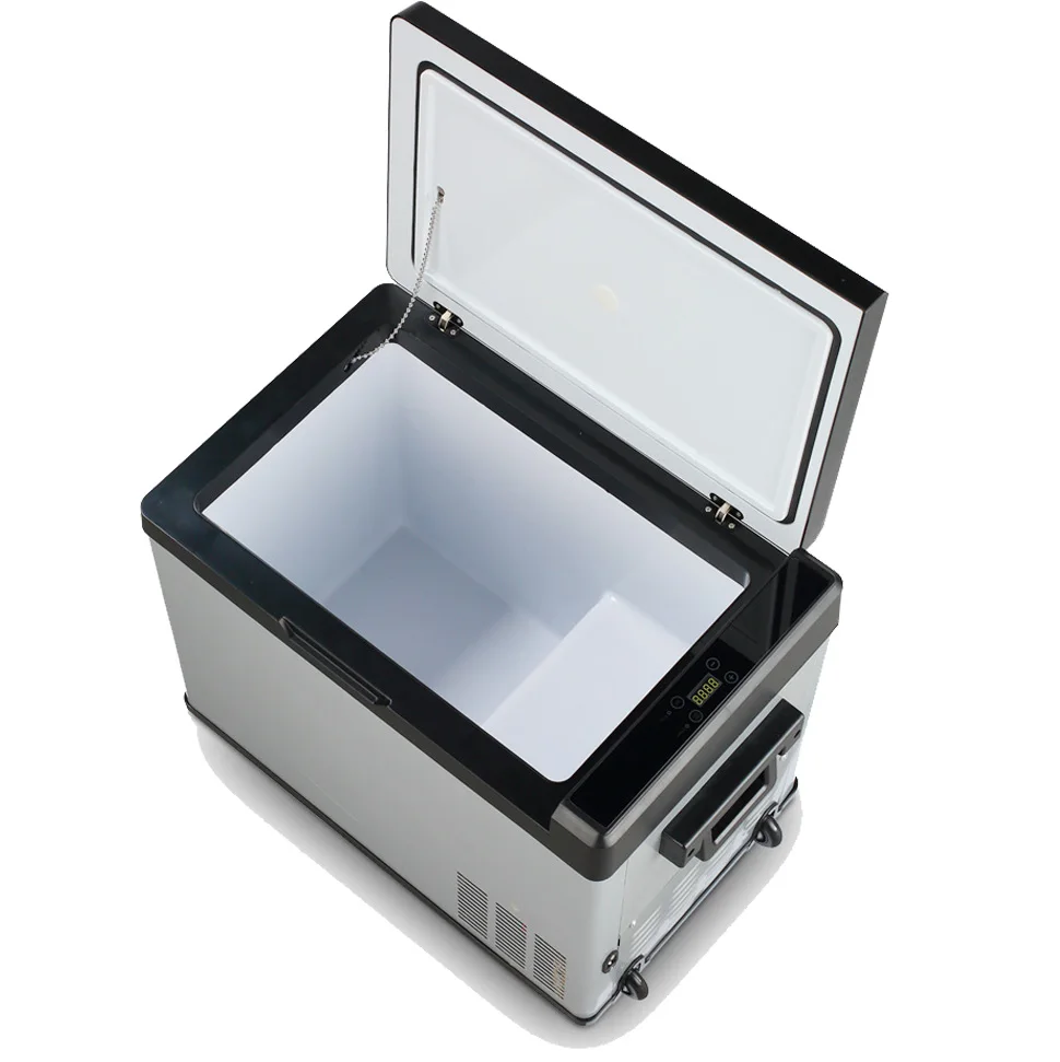 Mini  Outdoor Camping 12V/24V Cooling  Compressor  Compact Car Refrigerator  for Cooling Fruits and Prepared Meal