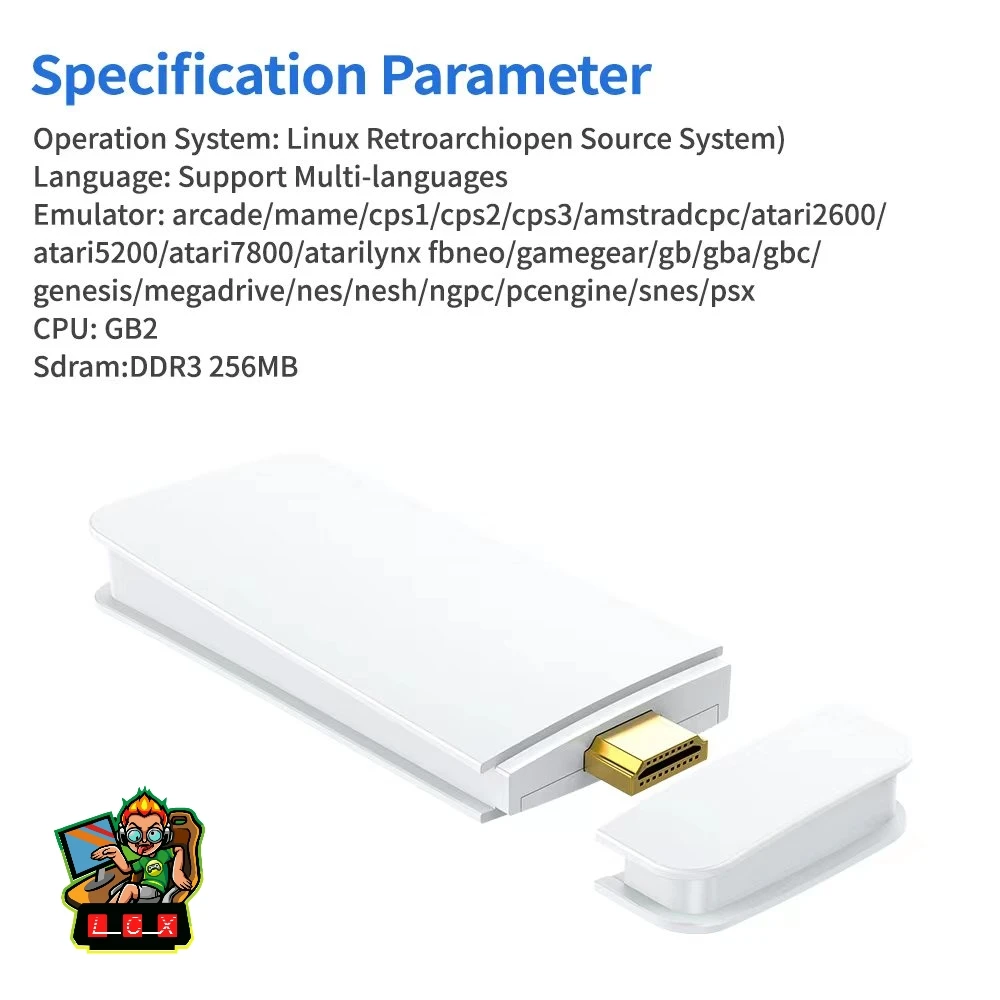 2023 new 64GB 20000+ Games PS1 Emulator 2.4G Wireless Gamepad Controller TV Stick HD 4K Player M15 Video Game Console Game stick