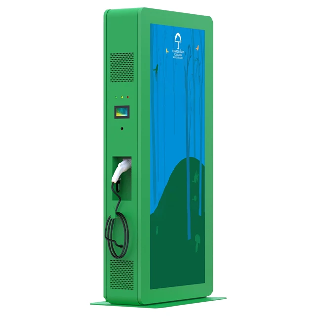 Electric Vehicle Charging Pile Digital Totem Outdoor Signage Outdoor Screen Display