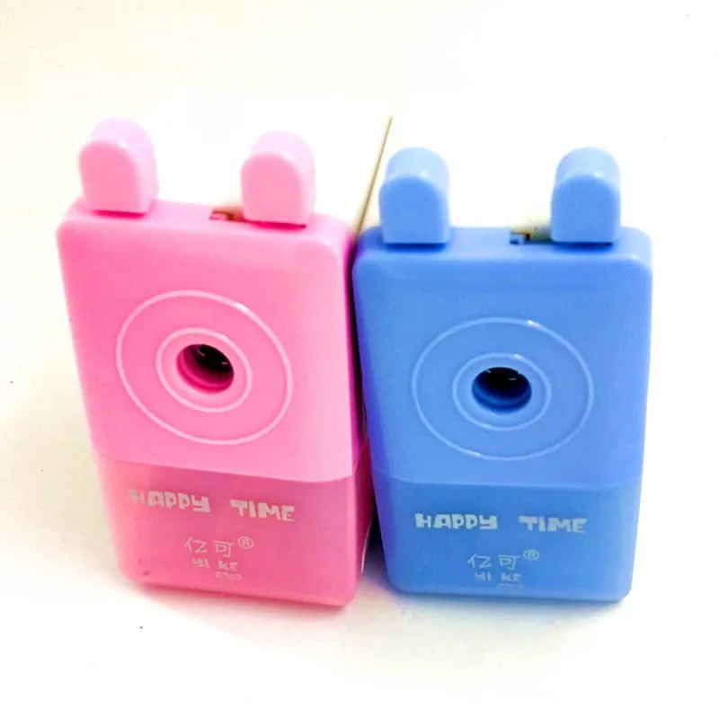 Portable Manual Desktop Sharpener With Single Hole School Hand Crank Pencil Sharpener