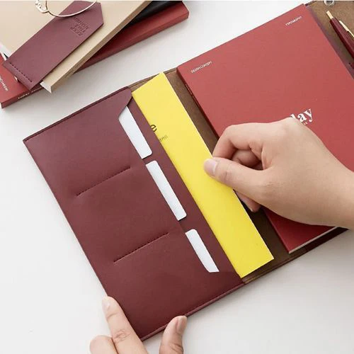 Custom Designer Leather Planner Protective Organizer Portfolio Set Diary