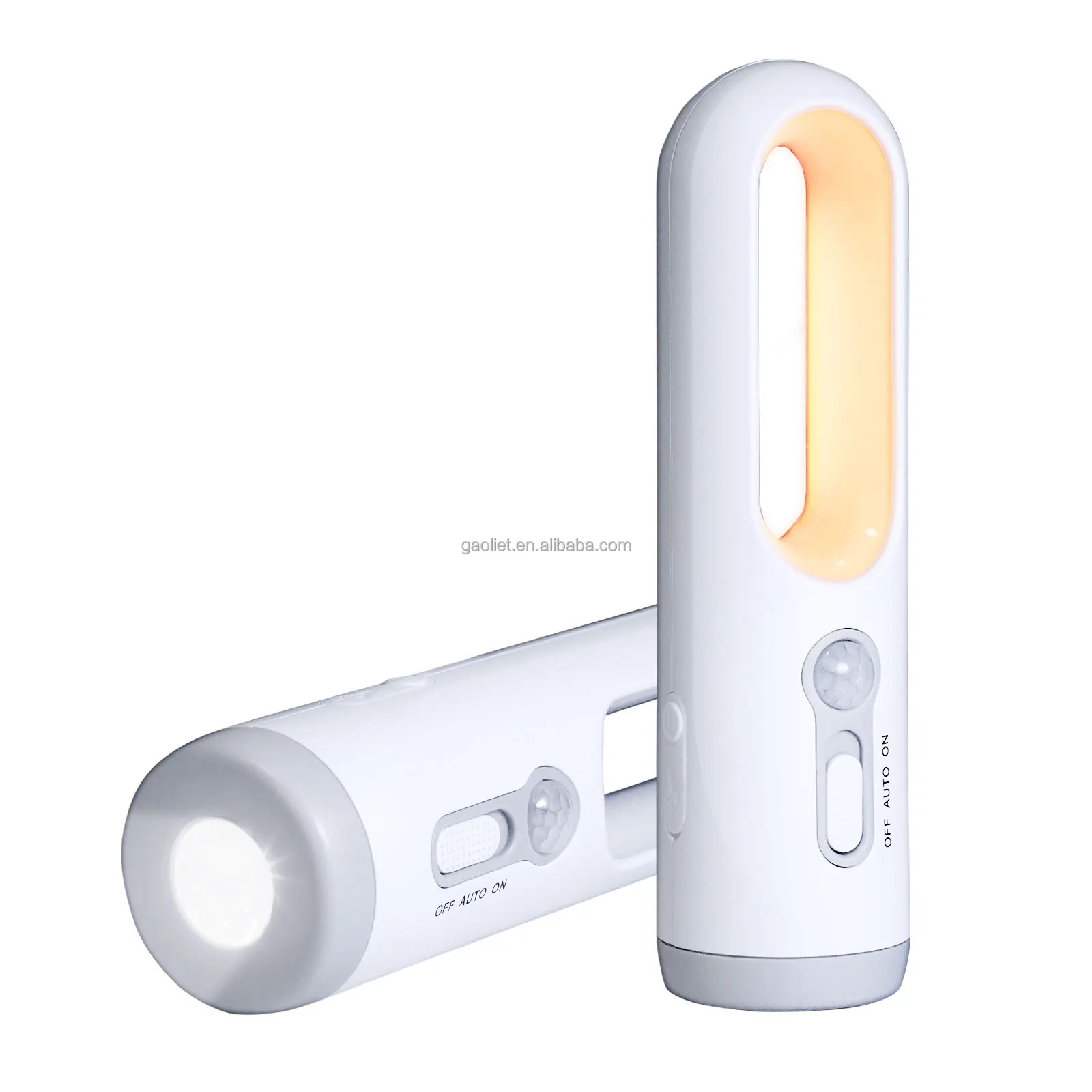 New IPX4 sleep baby feeding eye protection bedside rechargeable human body sensing night light emergency led flashlight