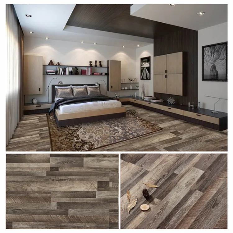Водонепроницаемая 5 мм виниловая доска напольное покрытие LVT свободная укладка напольного покрытия ПВХ декоративный материал современный домашний паркет 3C