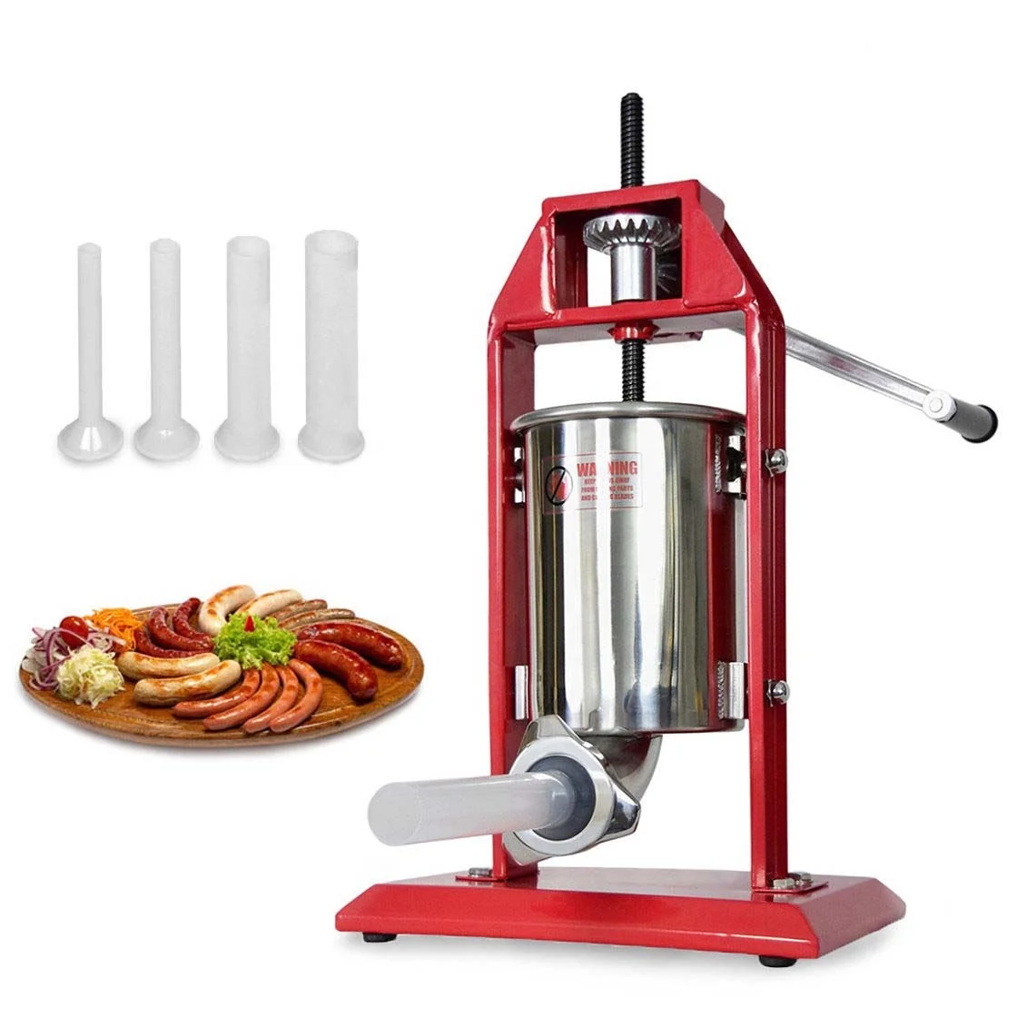 3L 5L 7L Commercial manual Sausage Stuffer Meat Filler Maker Making Machine