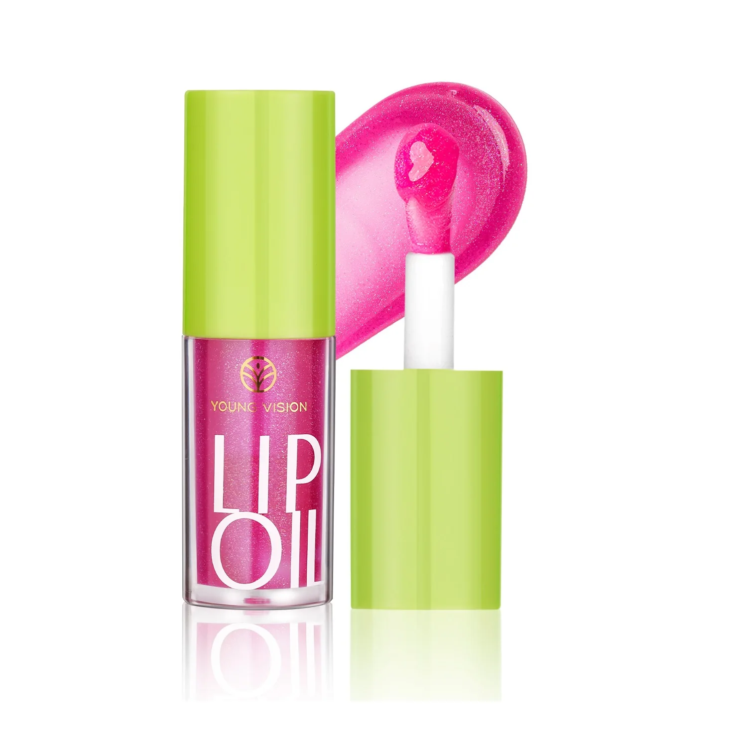 Factory wholesale  Transparent 6 colors  magic lip oil luxury lip oil changing lip oil