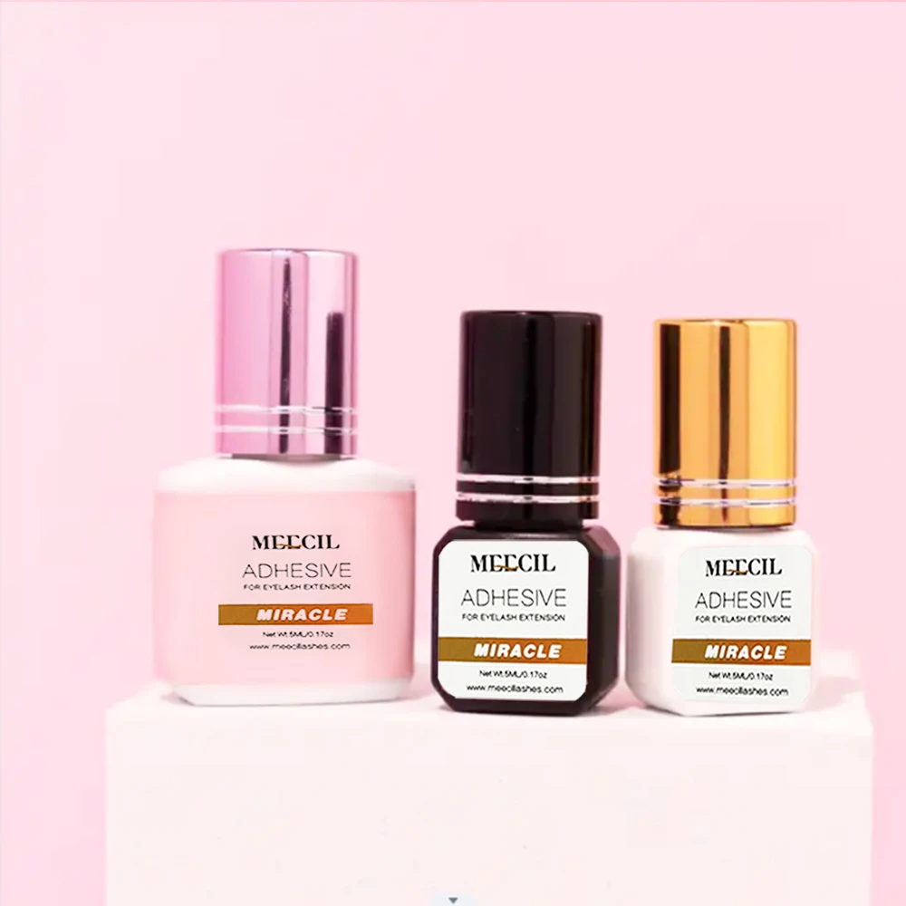 New Arrival make up Tools Mini Strip Eyelash Glue Adhesive 7g Black White color eye Lash Glue