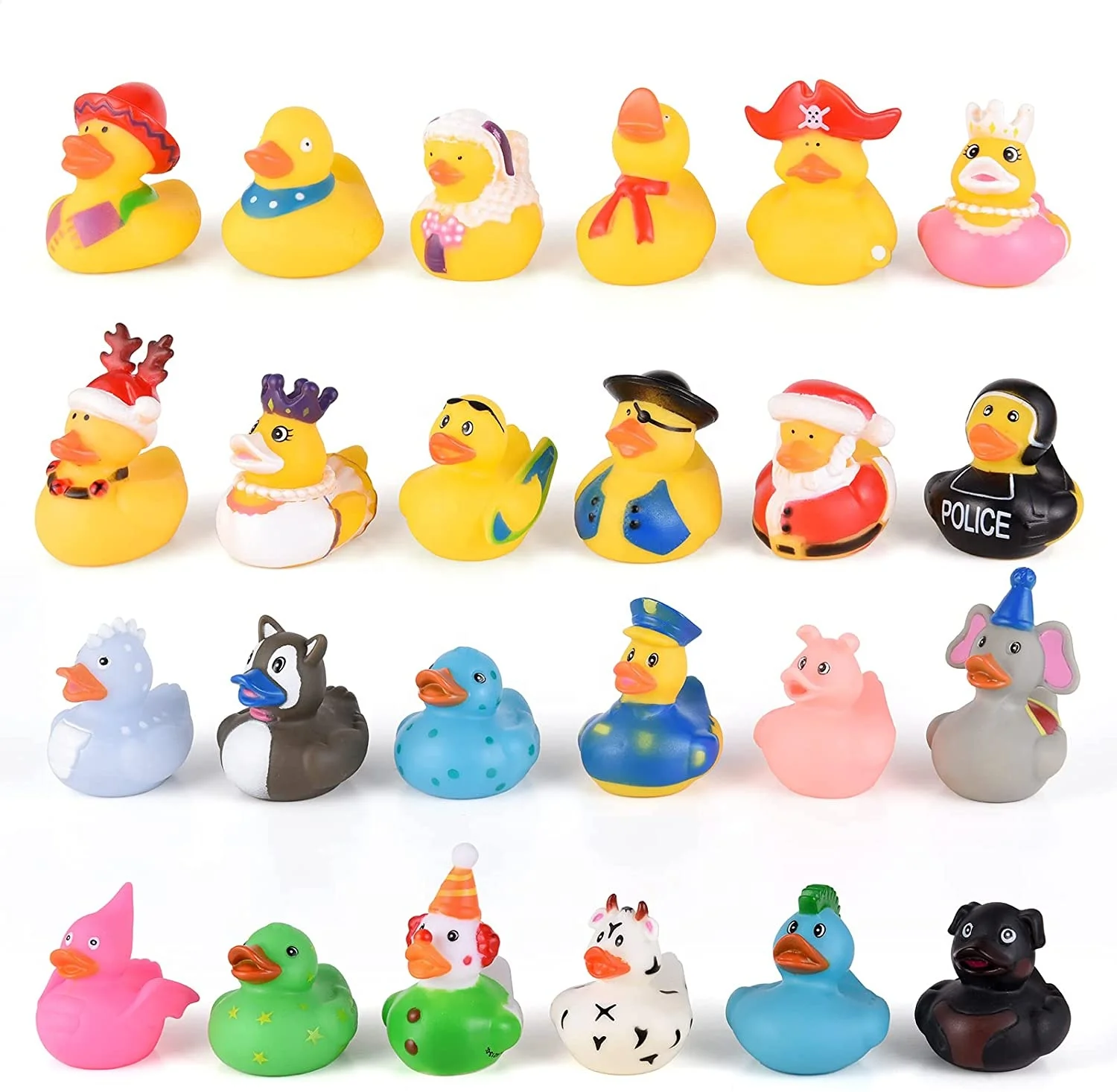 kids bath toy floating rubber ducks bulk assorted styles yellow rubber duckies wholesale