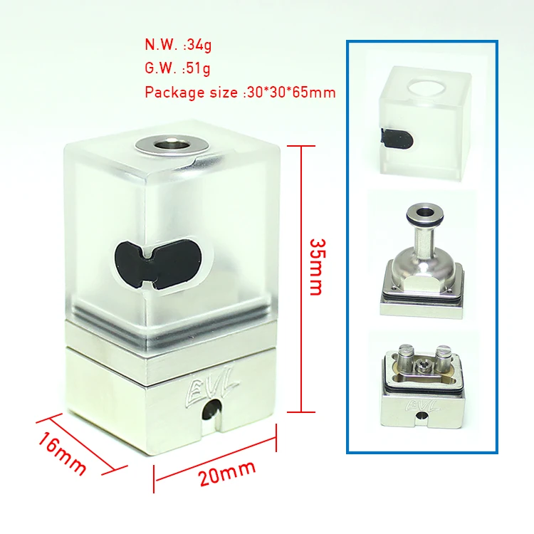 
SXK EVL spot RBA for Dotmod Dotaio Dotaio mini vape EVL rba for dotmisstion 