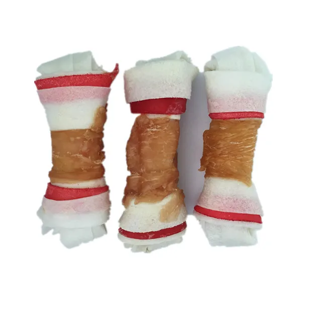 Wholesale healthy dog chew treats 5-inch rawhide dog bones dog dental care