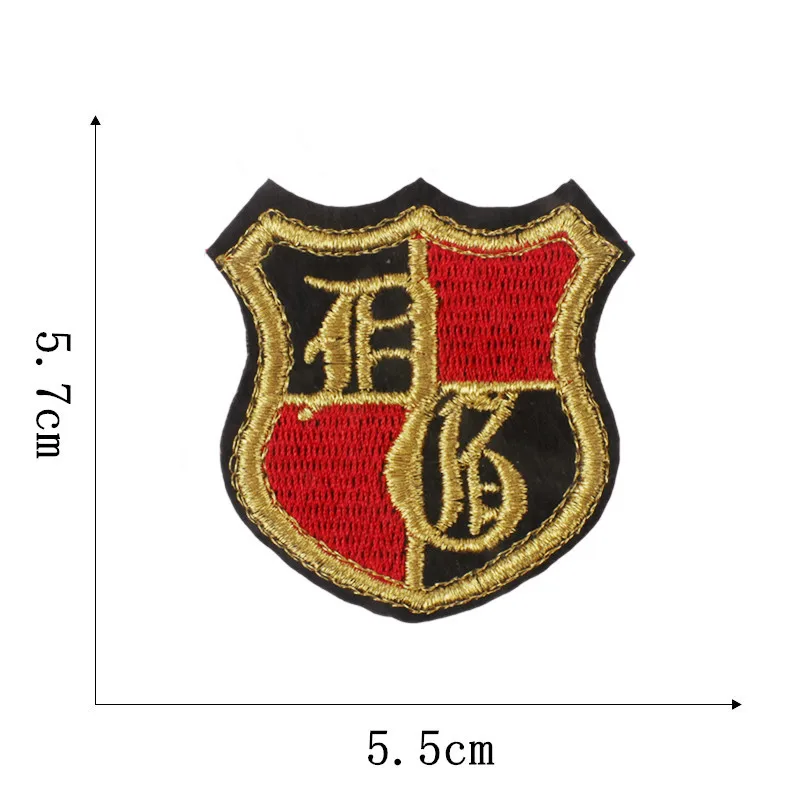 Garment Clothes Accessories Design Brand Cloth Appliques Hat Jacket Embroidered Patches Sewing On