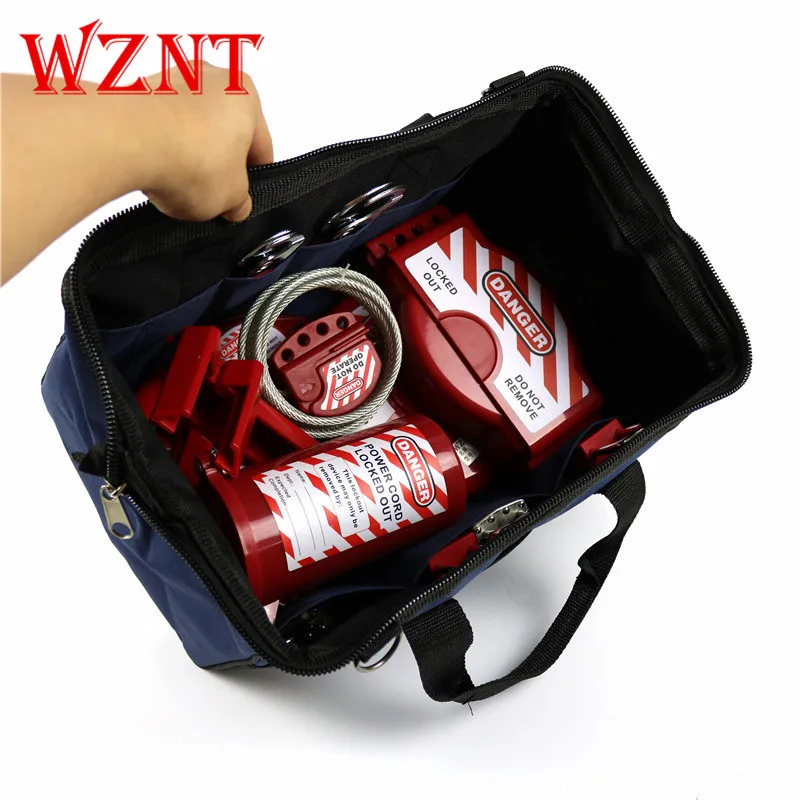 NT-LG06 Departmental and Group Safety Lockout tagout station Kits