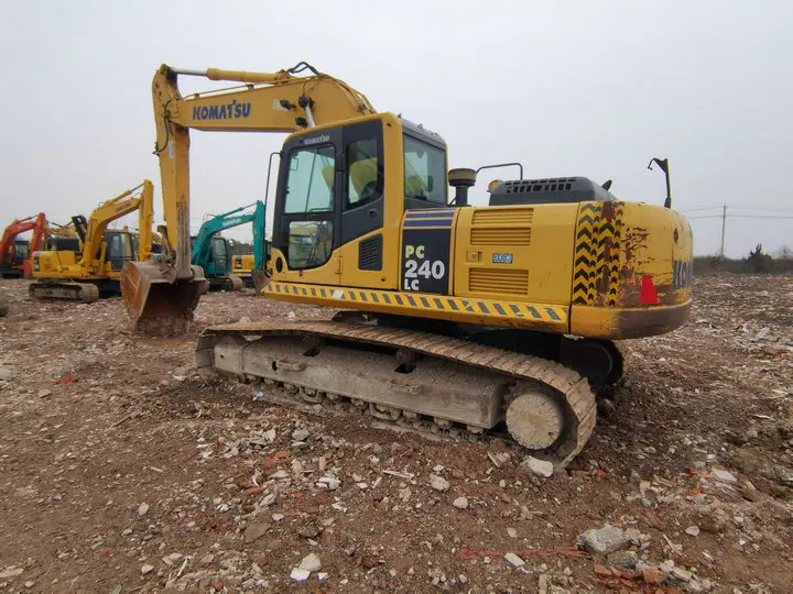 LOW price crawler excavator pc240lc  construction  equipment of USED digger  KOMATSU PC240LC  second-hand pc240lc  for selling