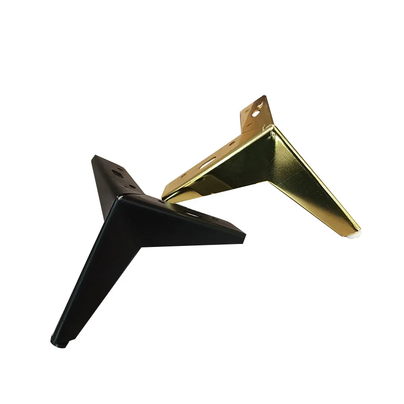 Black High-End Modern Furniture Sofa Legs Metal Table TV Cabinet Bed Stool Legs Chair Feet for Kitchen and Bedroom