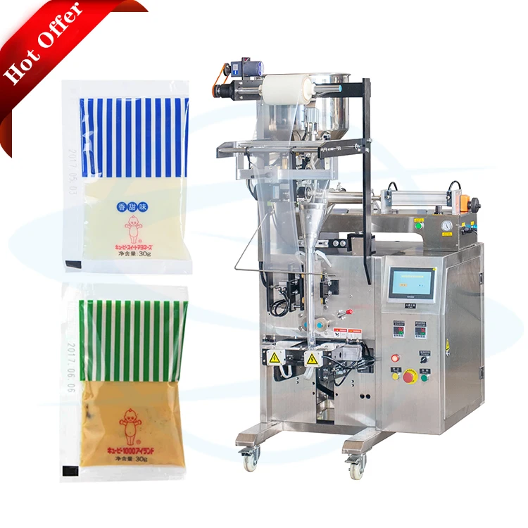 Mayonnaise chili sauce Salad dressing Liquid Packing Machine