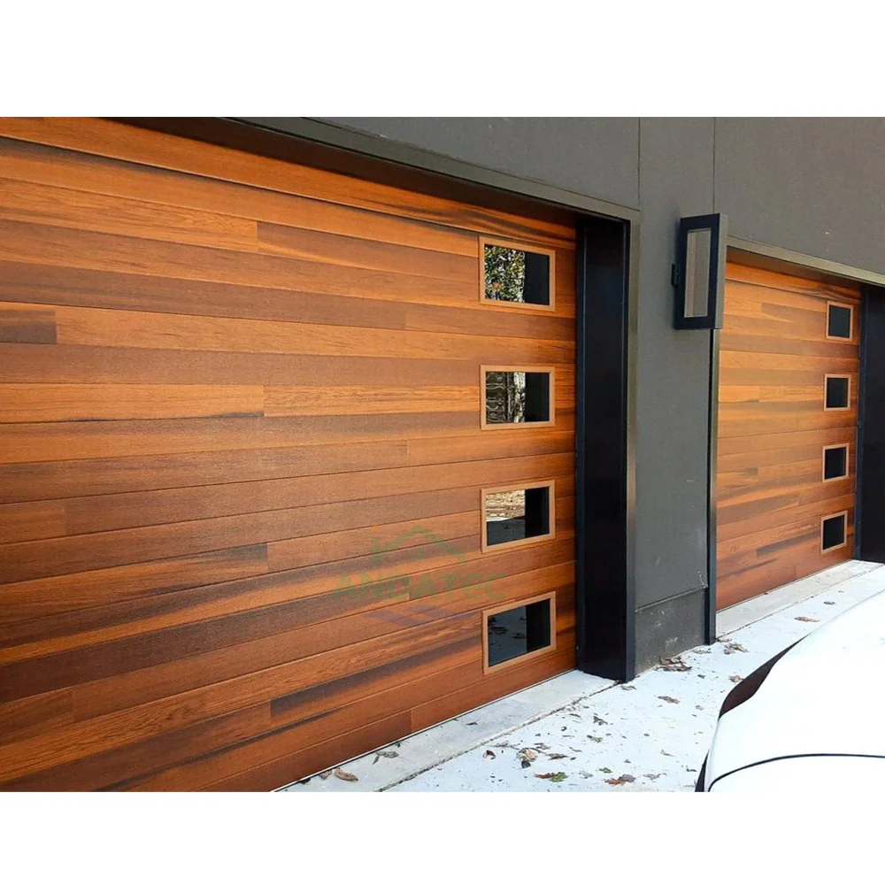 Residential Wood Grain Garage Door Golden Supplier Metal 12 X 7 Garage Door Custom Insulated Sectional Garage Door Turkey