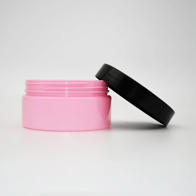 Custom Color Pink 9oz 270ml Food Grade Plastic PET Car Wax,Glass Polishing Powder,Cerium Oxide Containers Jar With Screw Lids