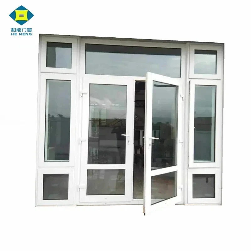 4 panels casement windows upvc pvc window bar grill design germany veka romania nigeria pvc window Ventanas de PVC