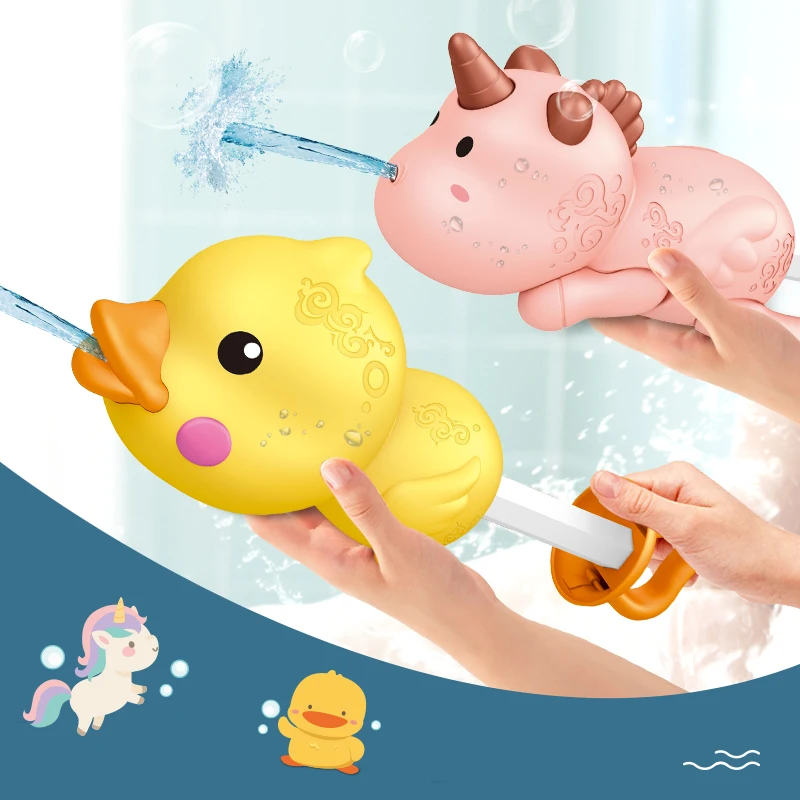 Factory Wholesale Amazon Huanlexing Children Bulk Outdoor Beach Party Toys Water Spray Gun Toy