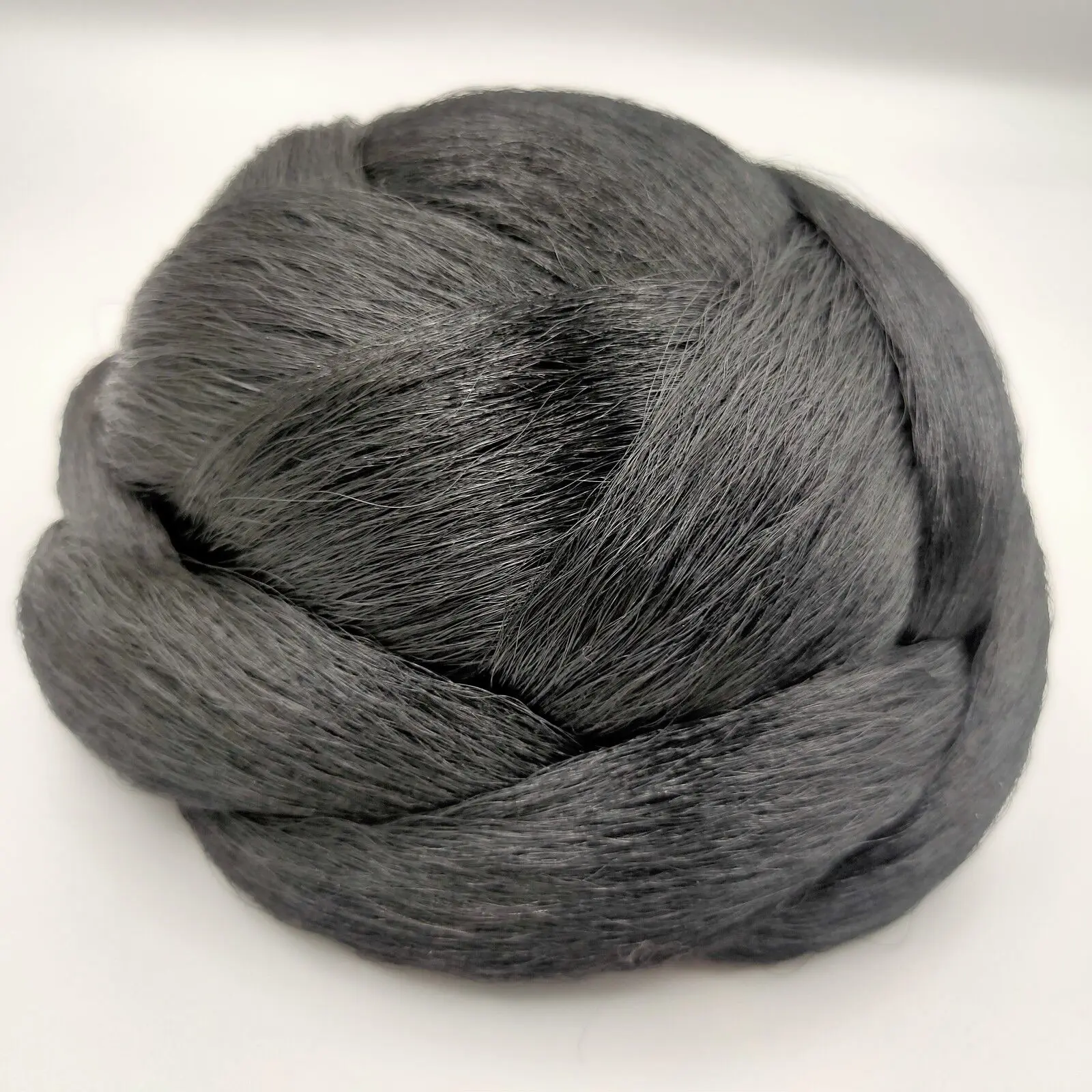 
Natural Black Curly Messy Hair Piece Bun Chignon Synthetic donut Hair Bun Accessories Roller Hairpieces 