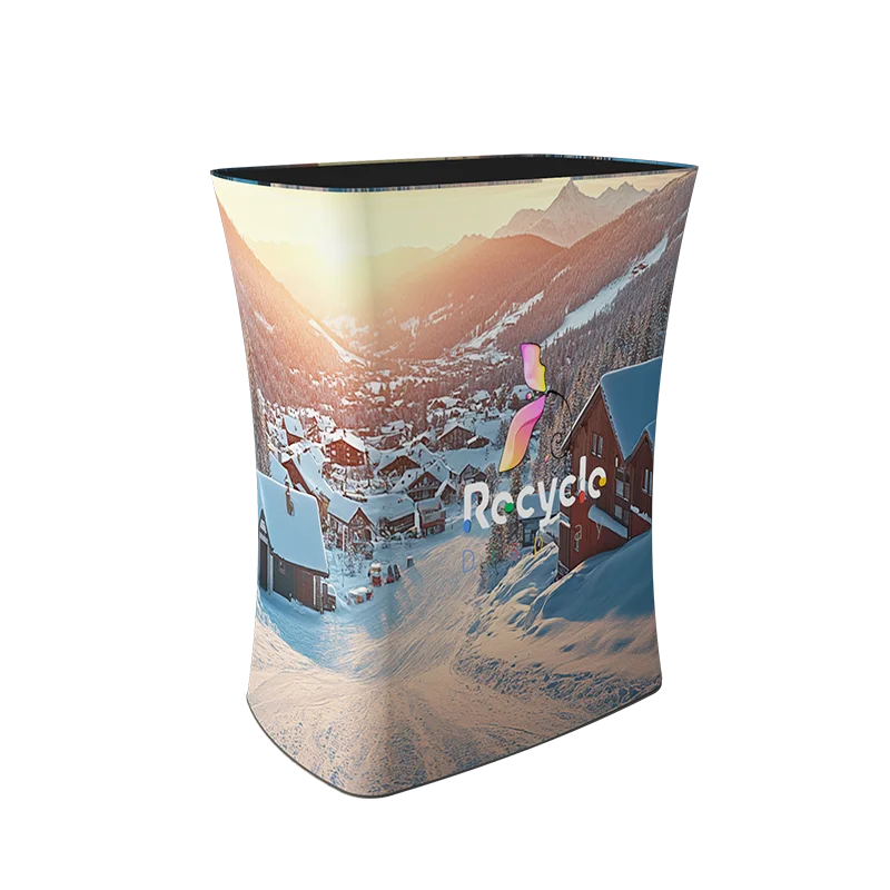 portable promotion Counter advertising stand booth table display trade show booth Square fabric counter