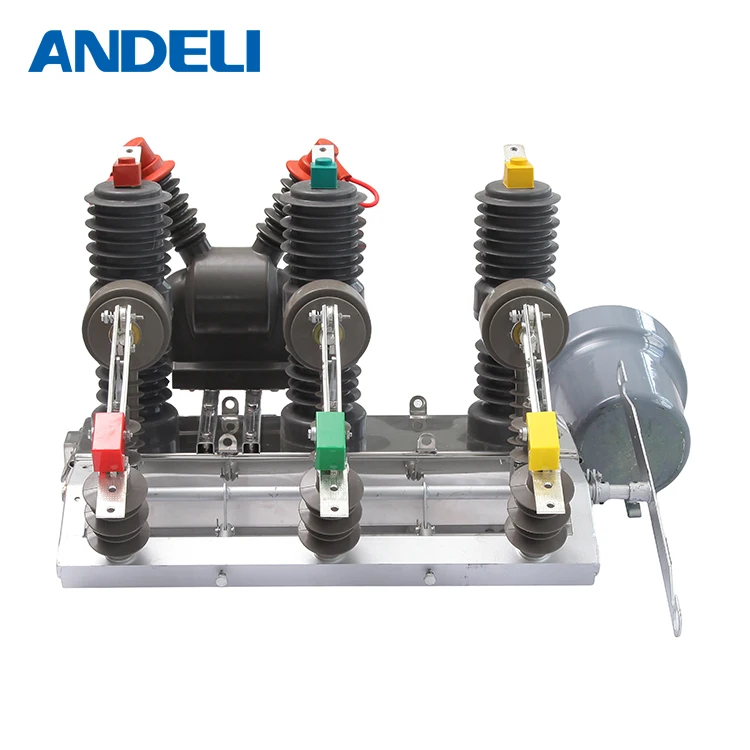 ANDELI 12KV 33KV ZW43F Type Outdoor High Voltage Vacuum Circuit Breaker