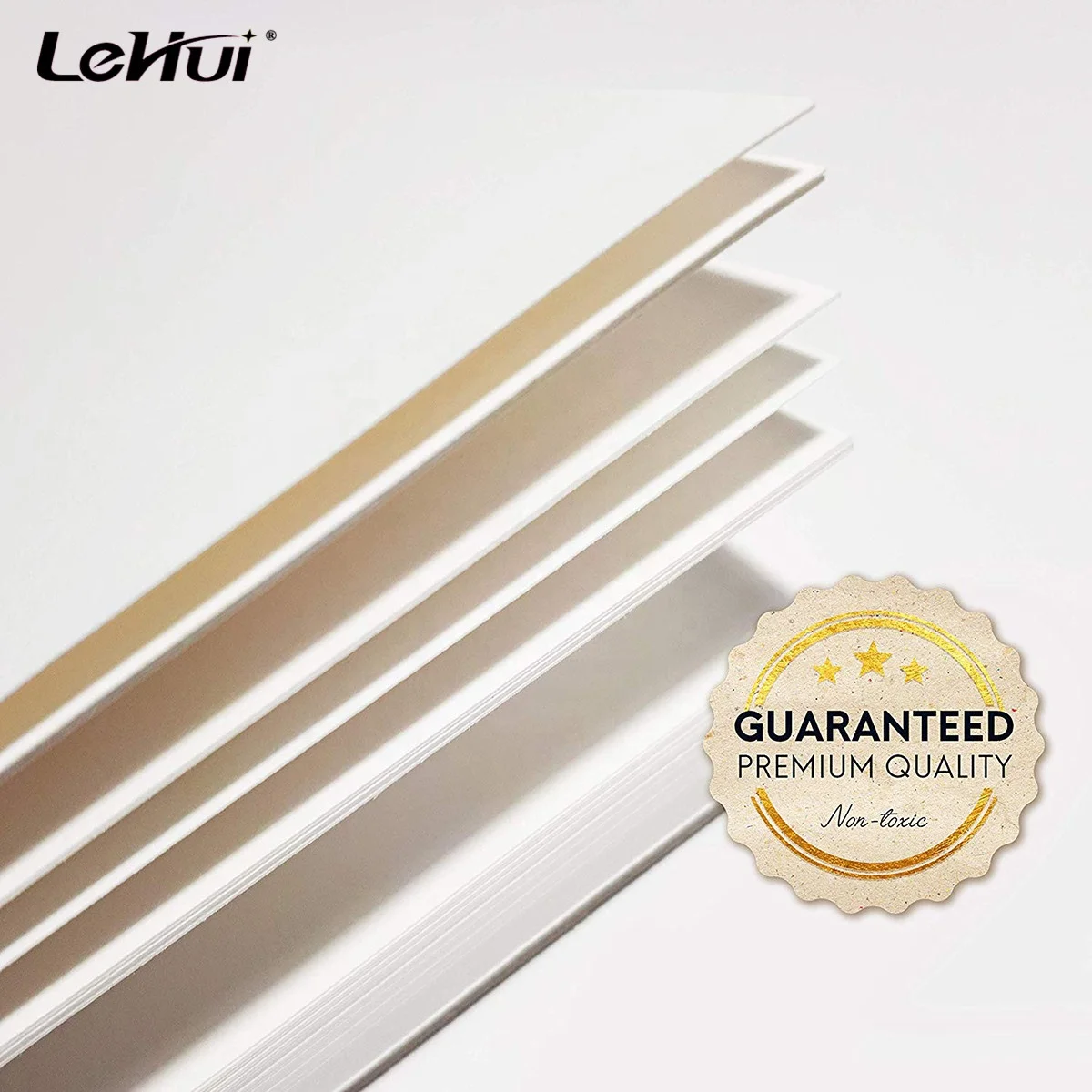 Shanghai Lehui OEM/ODM 60 Sheets 8.5X11 Inches 160Gsm Smooth Thick Drawing Paper Sketchbook For Art Supplies Art Journal