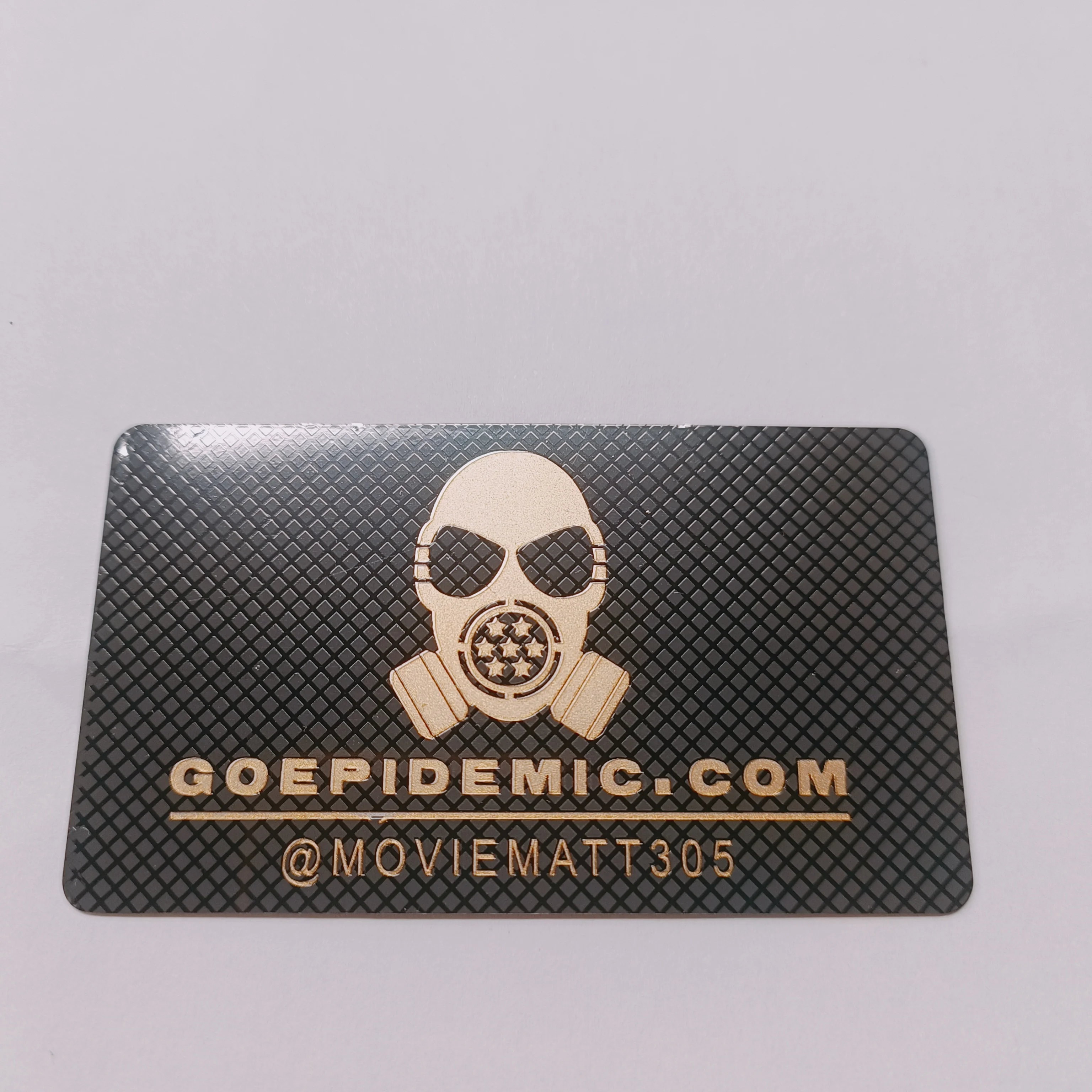 Custom NFC business cards metal business card with NFC chip aluminum NFC card