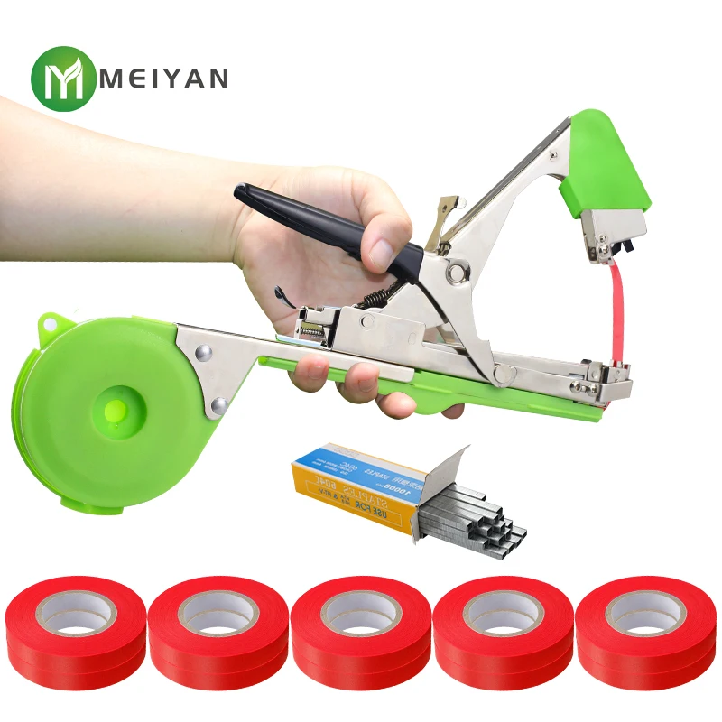 Garden tools Tomatoes vines branches Binding machines Binding straps and staples