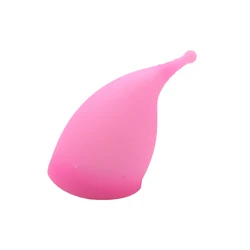 Medical Grade Silicone Collapse Menstrual Cup Feminine Hygiene Product Lady Menstruation Cup For Women Period Blood Collection