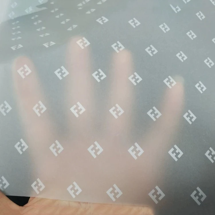 Customized logo printing Waterproof sulfuric acid paper/butter paper/tracing paper translucent paper waxed wrapping tissue paper