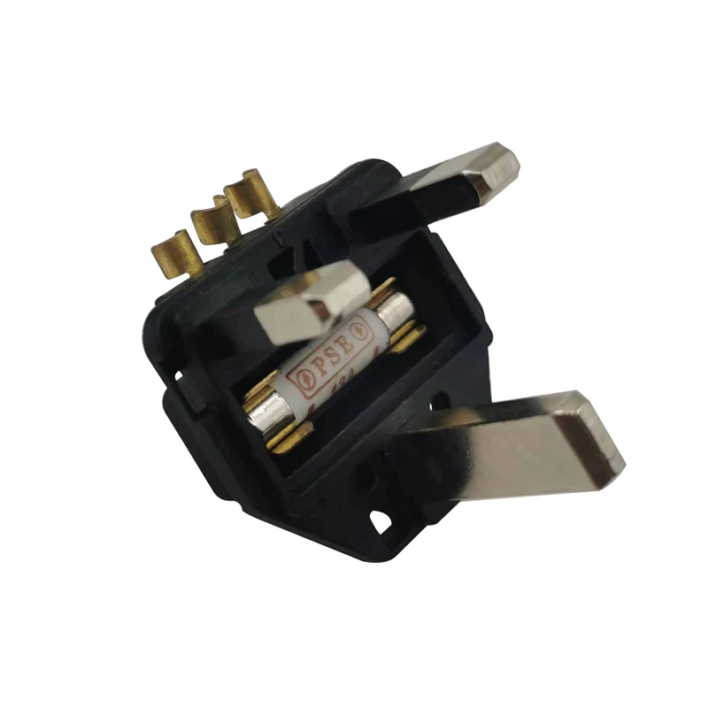 uk  brass pin  bs1363 plug  fuse british plug insert    13a plug