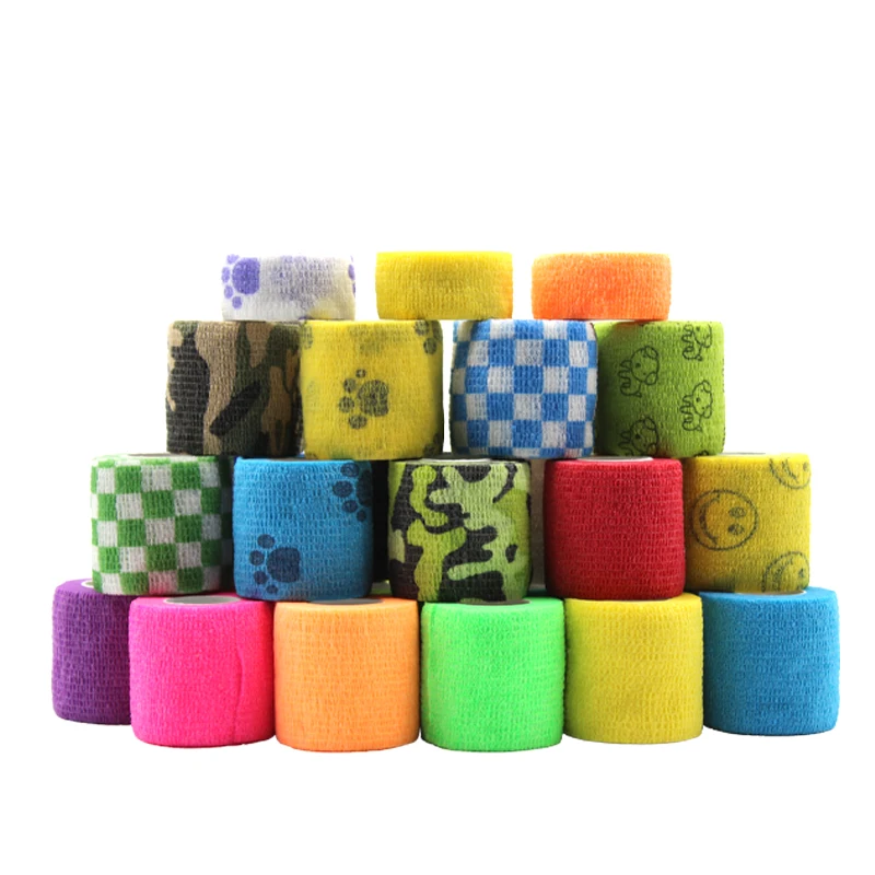 
Красочные водонепроницаемые спортивные нетканые повязки для пальцев 