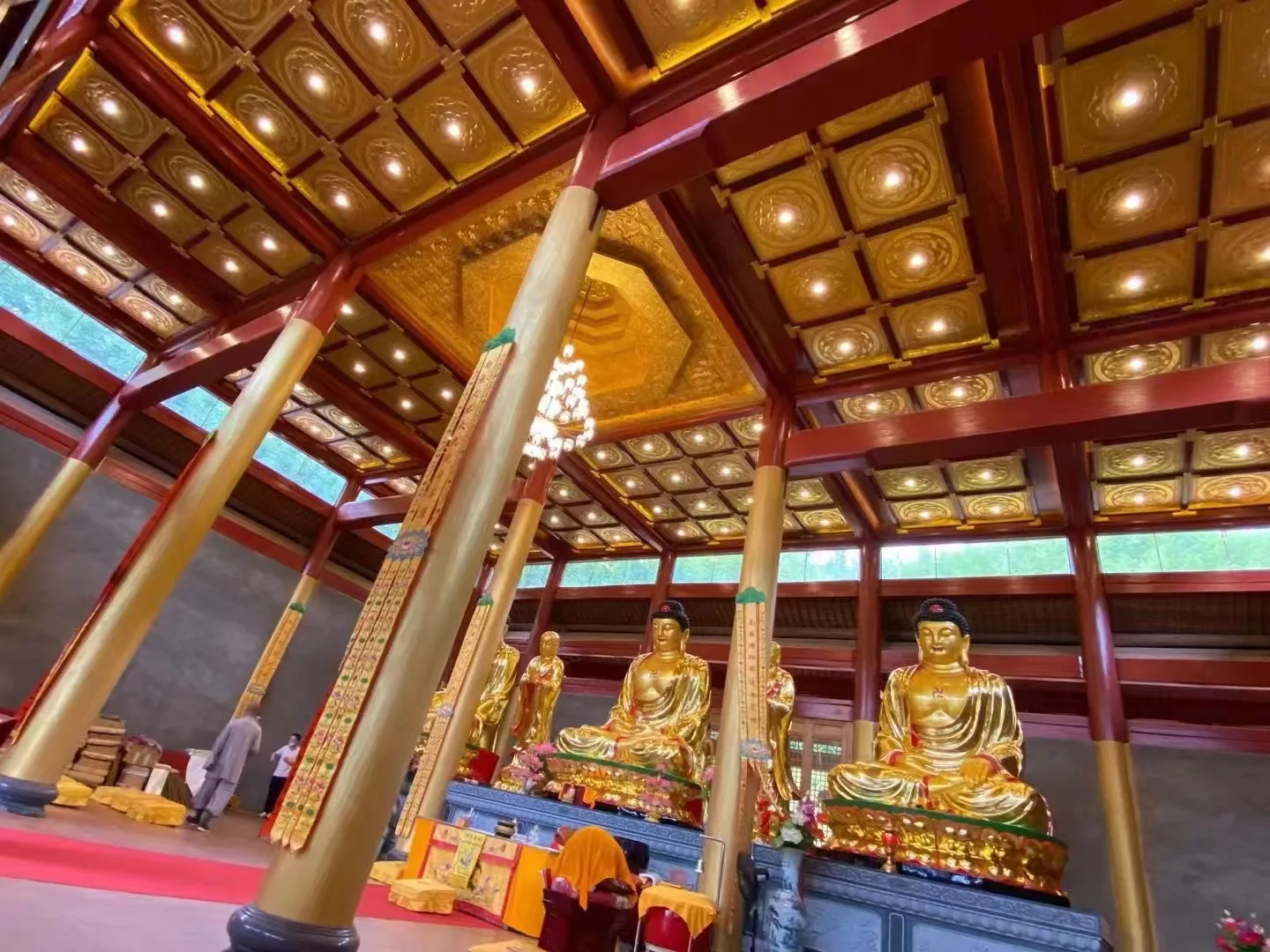 3D Temple Clip in Ceiling Tile Metal Interior Temple Ceiling Panel