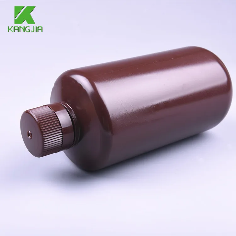 1000ml HDPE Narrow Mouth Plastic Reagent Bottle