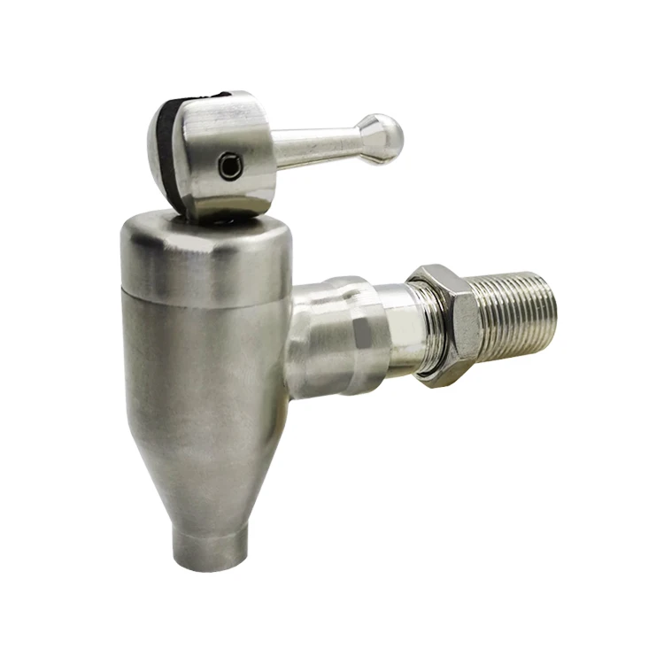 304 Stainless Steel Ceramic Cartridge Glass Wine&Beverage Container  Dispenser Tap