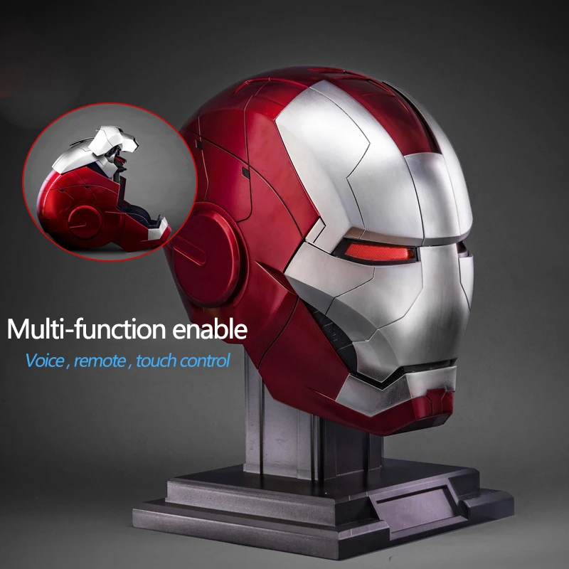 SLKE MK5 COSPLAY Automatic opening and closing Voice Touch Remote control Marvel the super man Iron-man Helmet