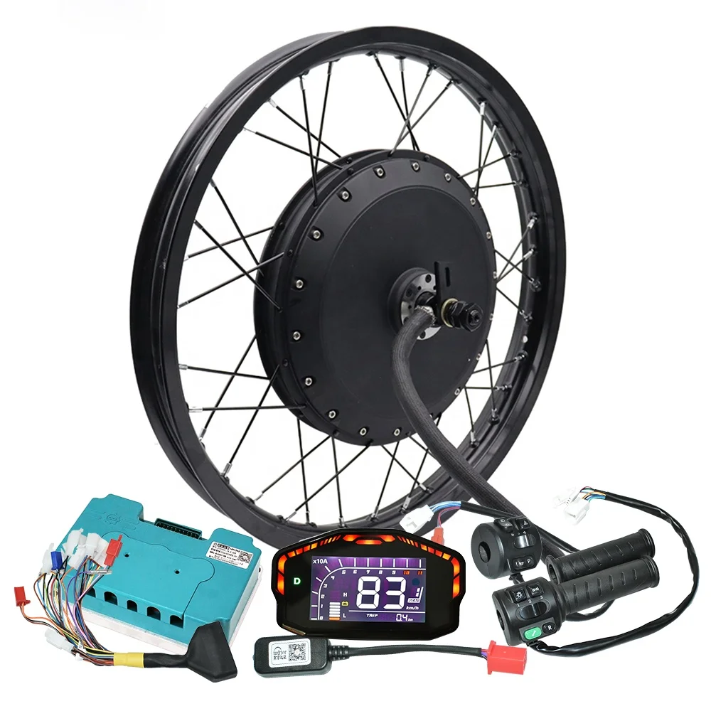 72v 8000w Qs 273 Electric Bike Hub Motor Racing Cruiser Atv Kit off Road 8kw Motorbike E-bike