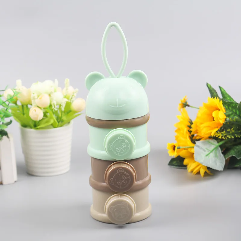 
New Baby Products 4 Layers Baby Milk Powder Storage Container 