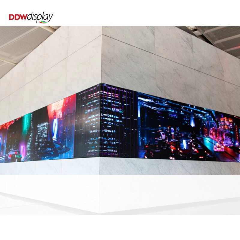 High Quality Indoor Ultra Thin Wall Mounted Led Screen P1.25 P1.56 P1.95 p2.5 High Definition Video Wall For Advertising Display