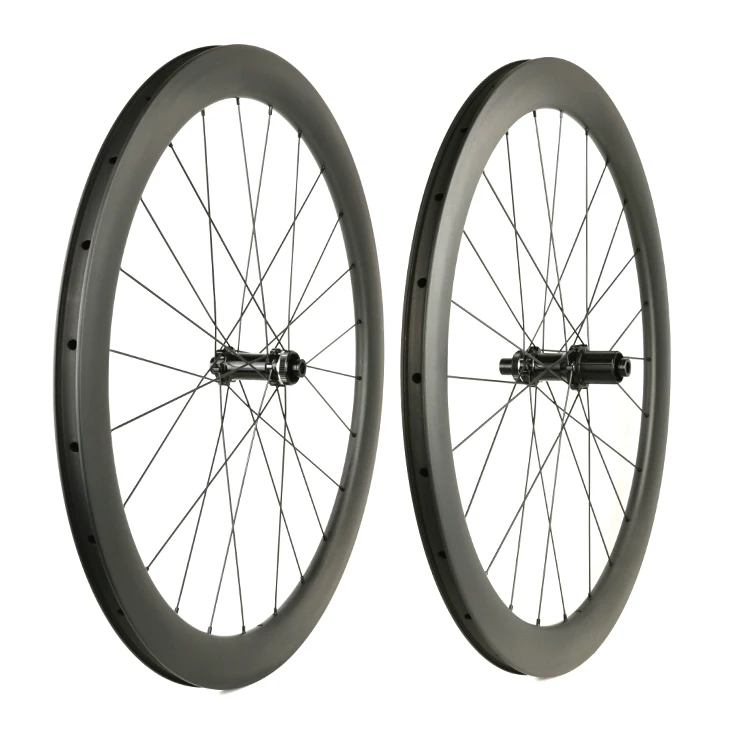 Toray T800/T700 Cycling Wheelset Carbon Road Bike 38mm Deep 18mm Wide Carbon Wheelset