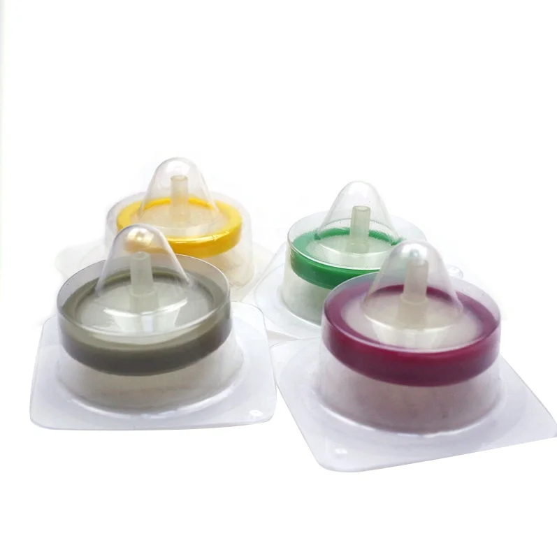 Nylon/PTFE/Hydrophilic PVDF  Sterile Syringe Filter, Diameter 13mm, 100pcs/pk