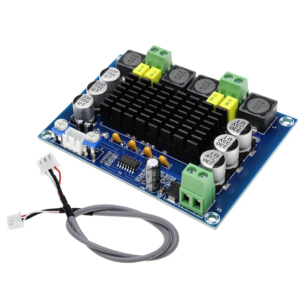 XH-M543 Power amplifier board TPA3116D2  dual channel 2 * 120W  power audio amplifier board