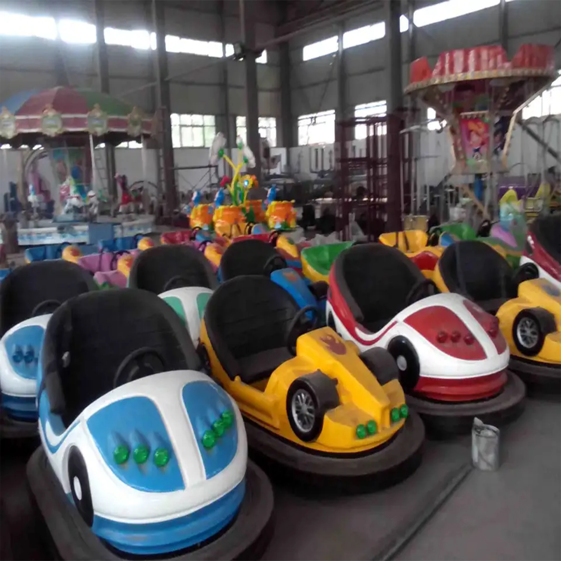 Bumper cars controllers rudder adult partse36 park mini with antenna flip zone children electric kids commercial ride bumper car