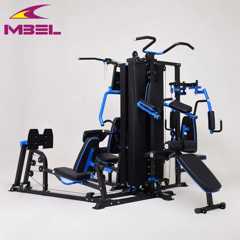 Home Multi Functional 4 Station Gym Fitness Equipment Strength Training Machine