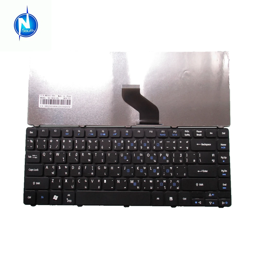 Buy wholesale price keyboard for acer aspire 3810t 4810t 4535 4535g black SP layout