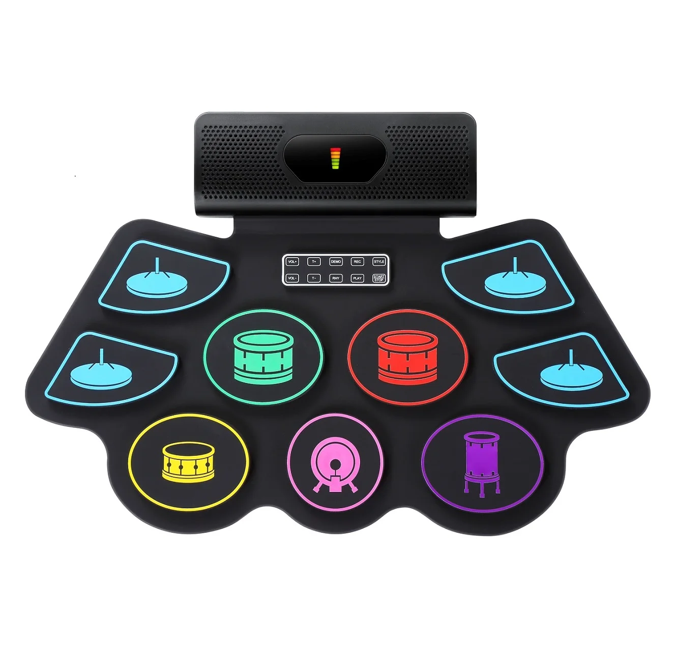 Заводская Продажа маленькие прокладки кабель Usb миди-стики силиконовые портативные вращающиеся змеиные барабаны