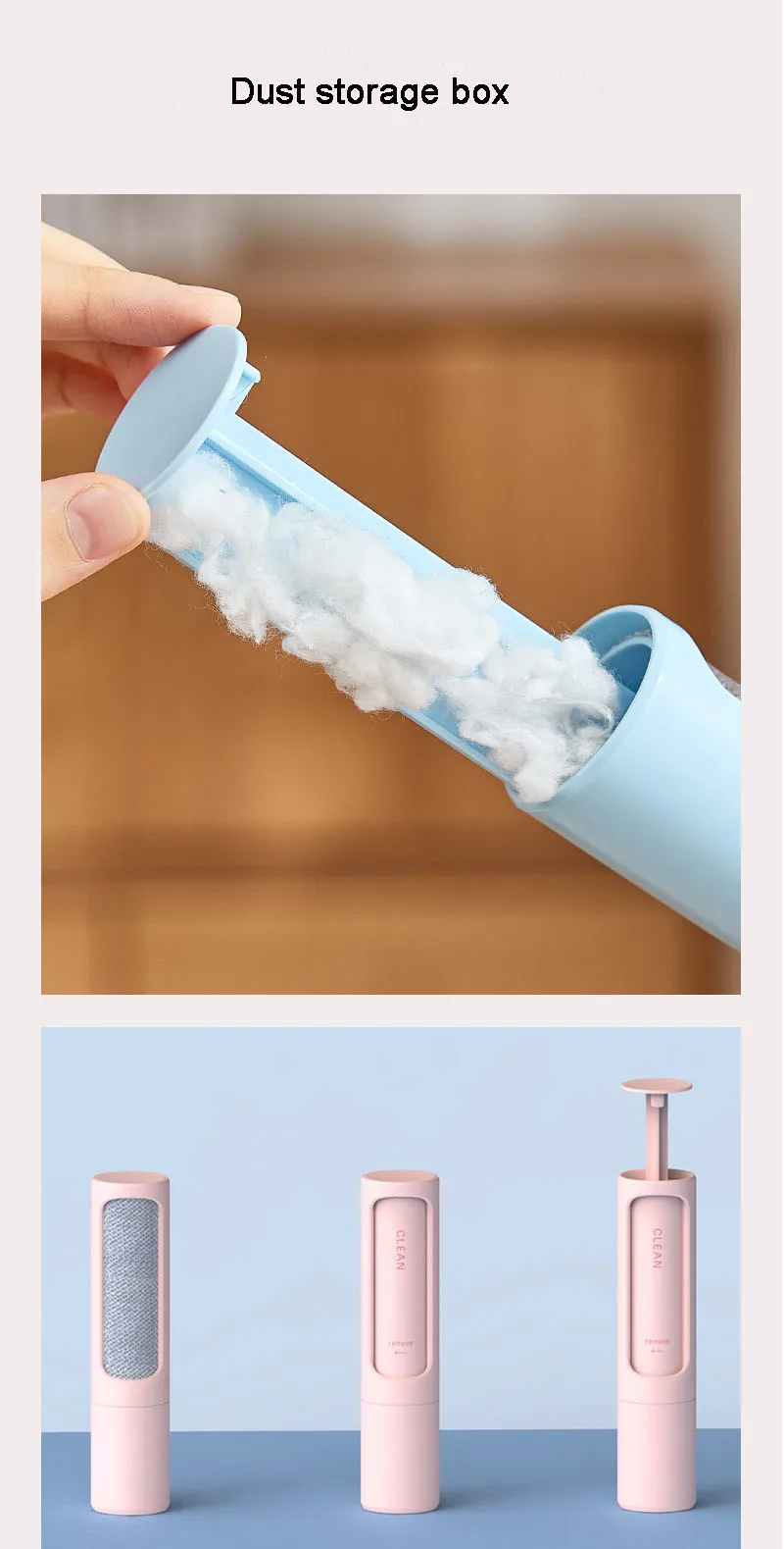  Cute Portable Mini Cat Dog Fur Absorbers Brush Pet Hair Remover Lint Sticking