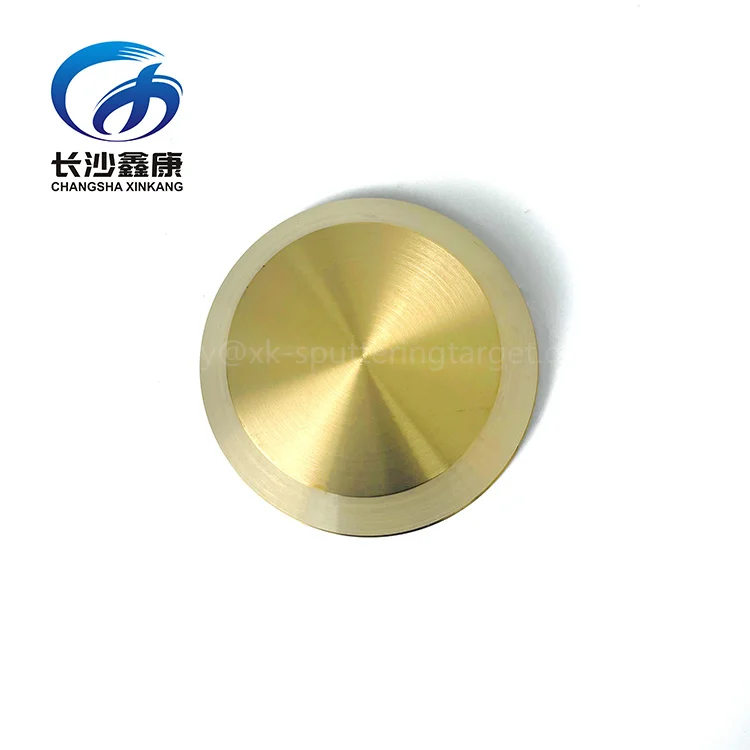 99.95% Copper Aluminum Sputtering Targets CuAl10wt% Alloy Cathode for Semiconductor