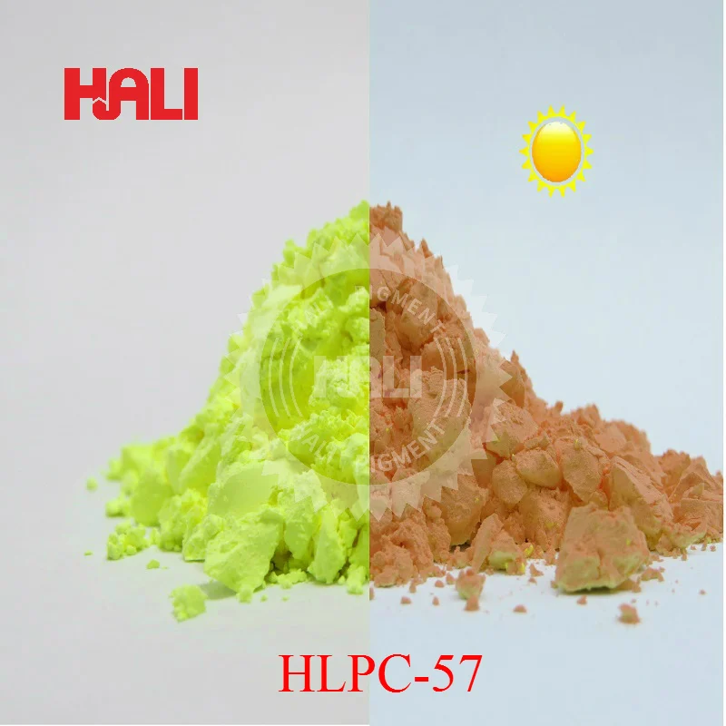 Photochromic pigment sunlight active powder photochromic powder solar sensitive pigment item:HLPC-03 color: white to blue